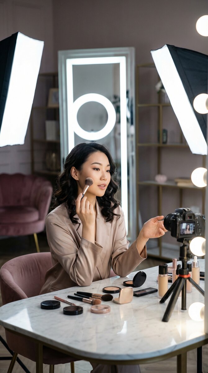 糖心vlog美妆视频